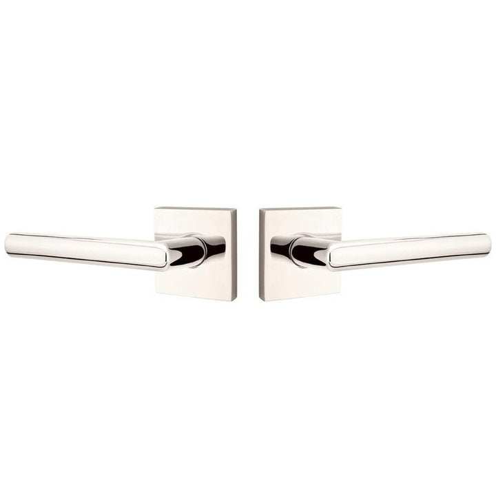 Emtek Solid Brass Stuttgart Lever With Square Rosette EMTEK