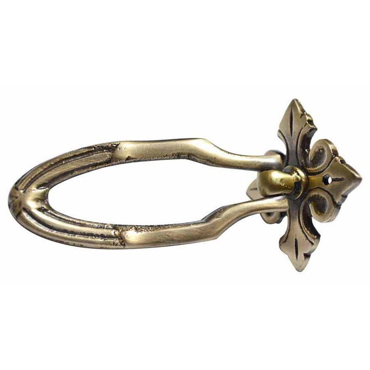 3 3/8 Inch Ornate Drop Pull