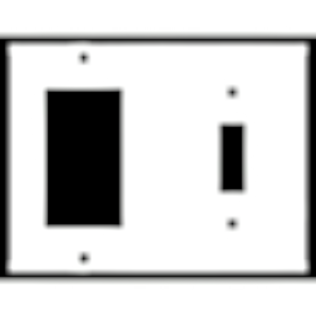 Oceanus Shell Wall Plate (Matte Nickel Finish)