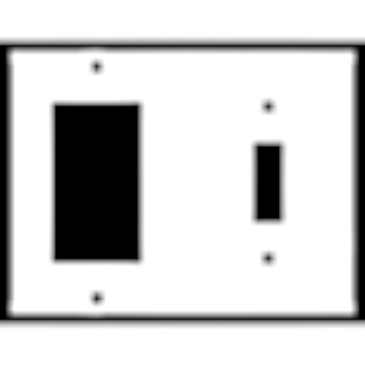 Sonnet Leaf Wall Plate (Bright Nickel Finish)