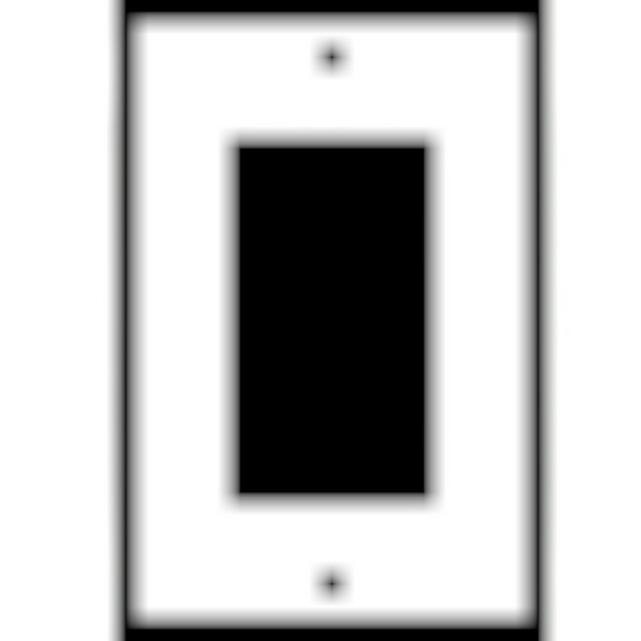 4 1/2 Inch Solid Brass Traditional Switch Plate (Antique Nickel)