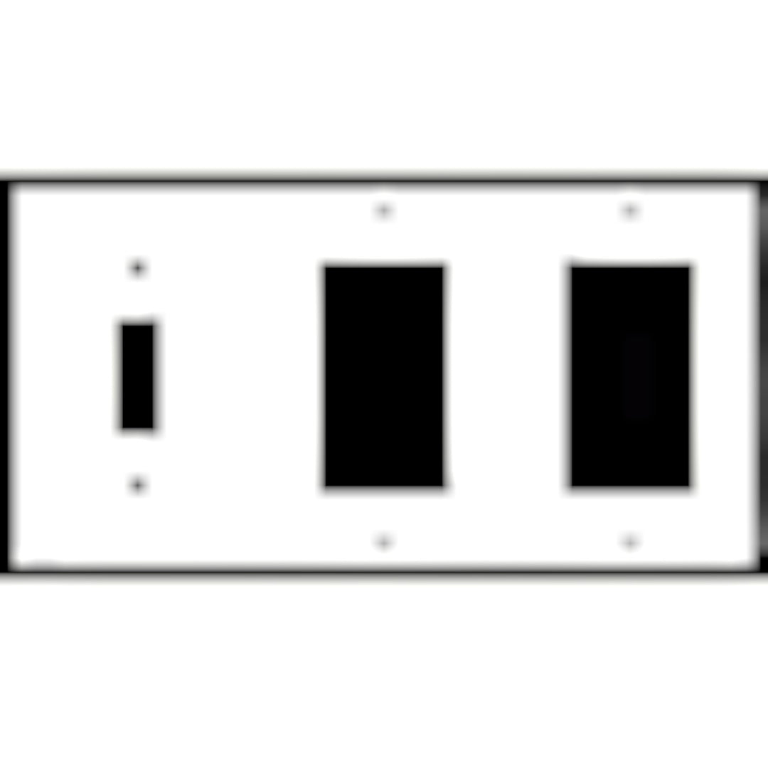 Roguery Ropes Wall Plate (Bright Nickel Finish)