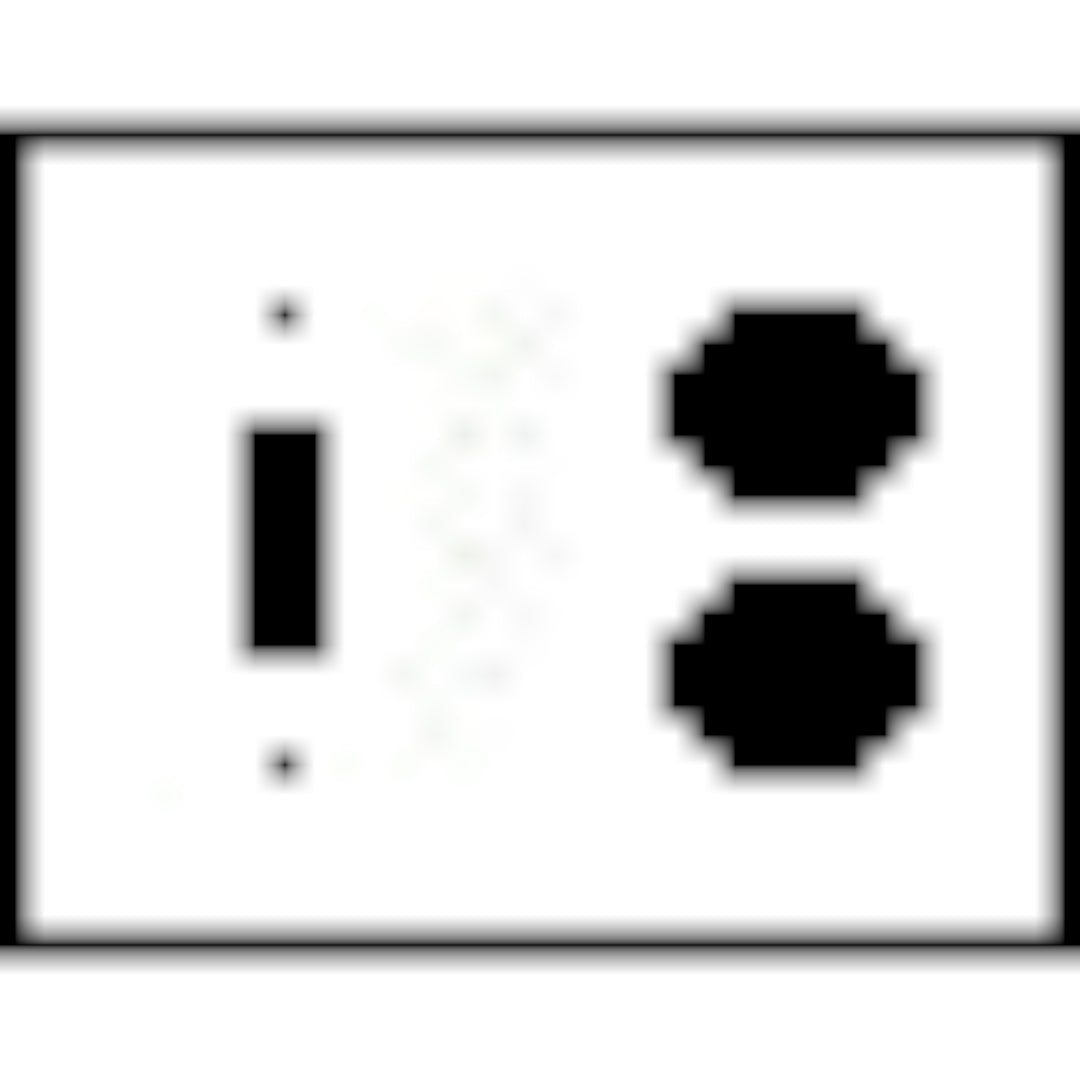 Roguery Ropes Wall Plate (Bright Nickel Finish)