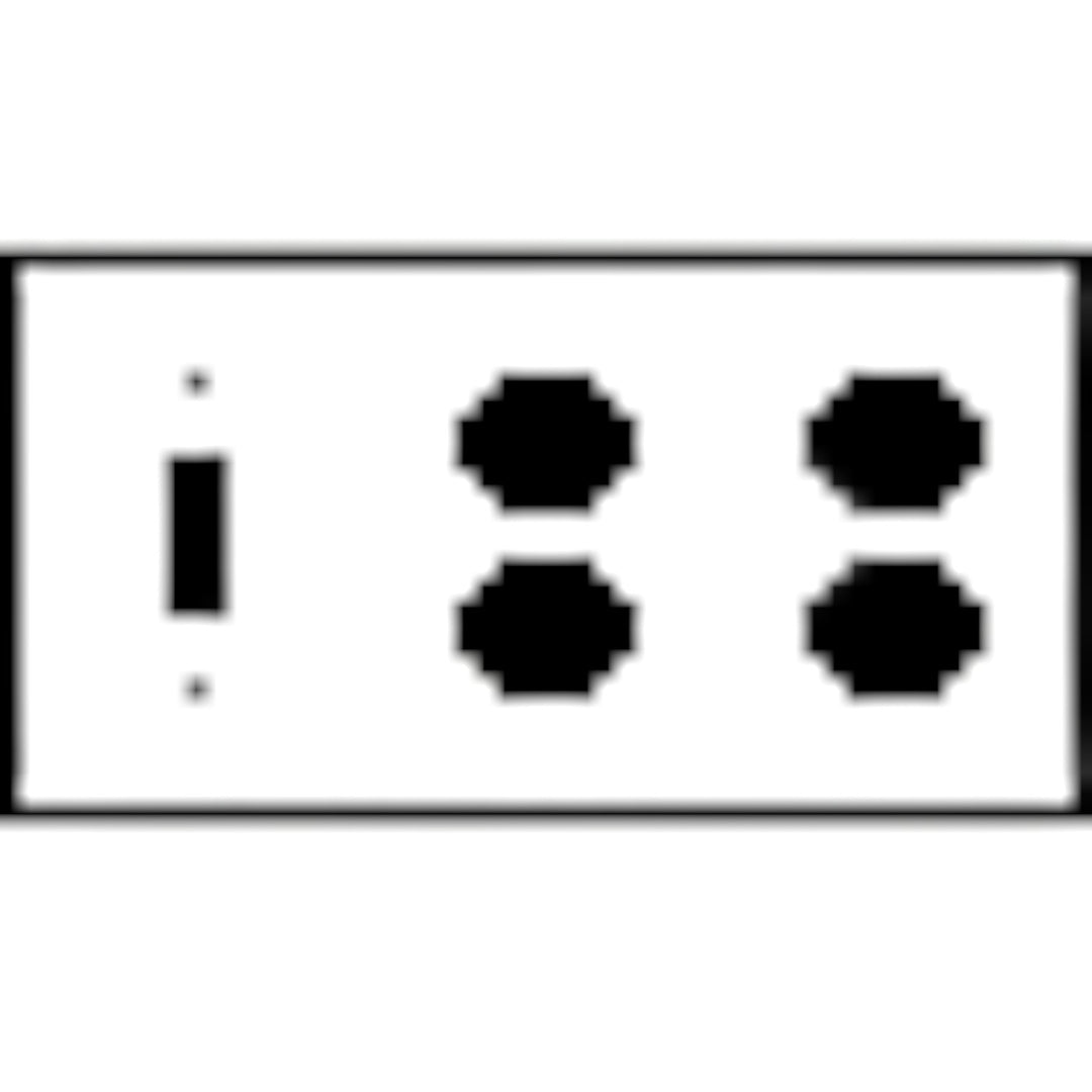 Sonnet Leaf Wall Plate (Bright Nickel Finish)