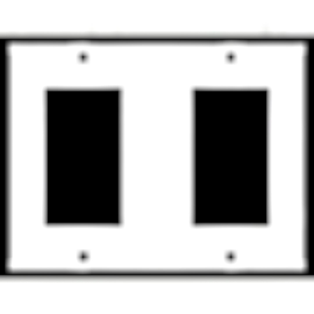 4 1/2 Inch Solid Brass Traditional Switch Plate (Oil Rubbed Bronze)