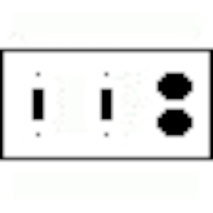 Oceanus Shell Wall Plate (Bright Nickel Finish)