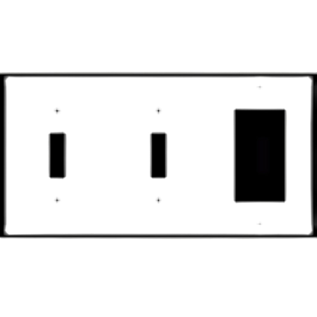 Roguery Ropes Wall Plate (Bright Nickel Finish)