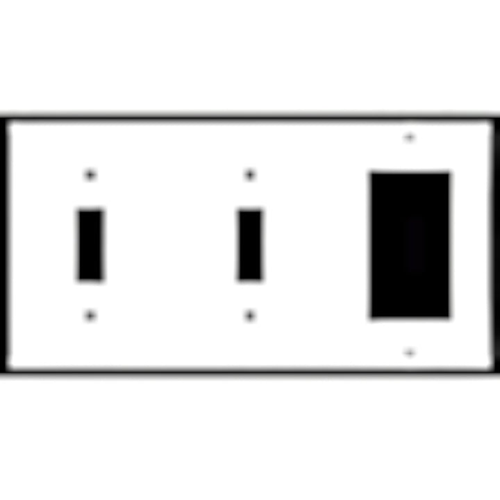 Grapes & Floral Wall Plate (Matte Nickel Finish)