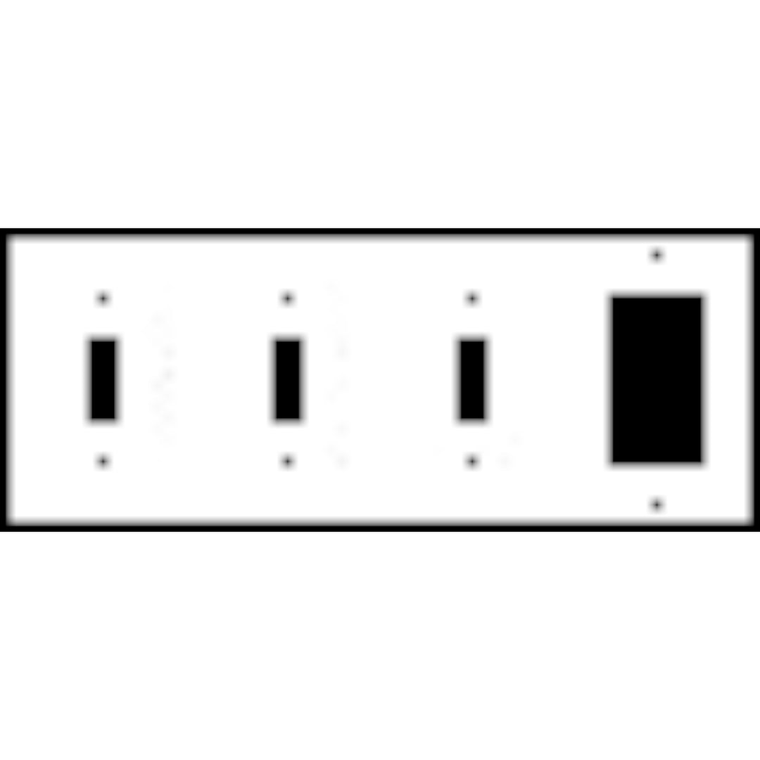 Bamboo Style Wall Plate (Oil Rubbed Bronze Finish)