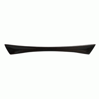 4 1/2 Inch (3 Inch c-c) Pyramid Curve Handle (Black Bronze) COPPER MOUNTAIN HARDWARE