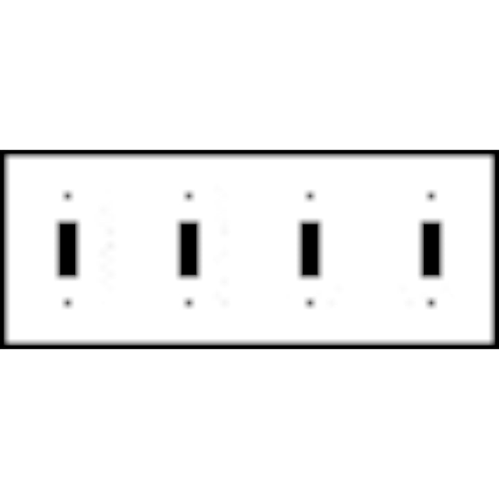 Fleur De Lis Wall Plate (Antique Brass Gold Finish)