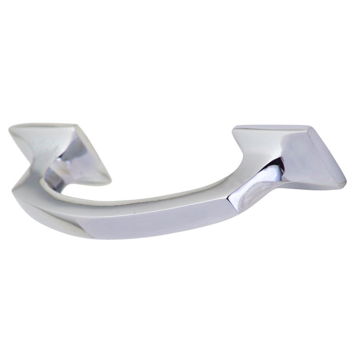 5 1/4 Inch Overall (3 3/4 Inch c-c) Traditional Solid Brass Pull