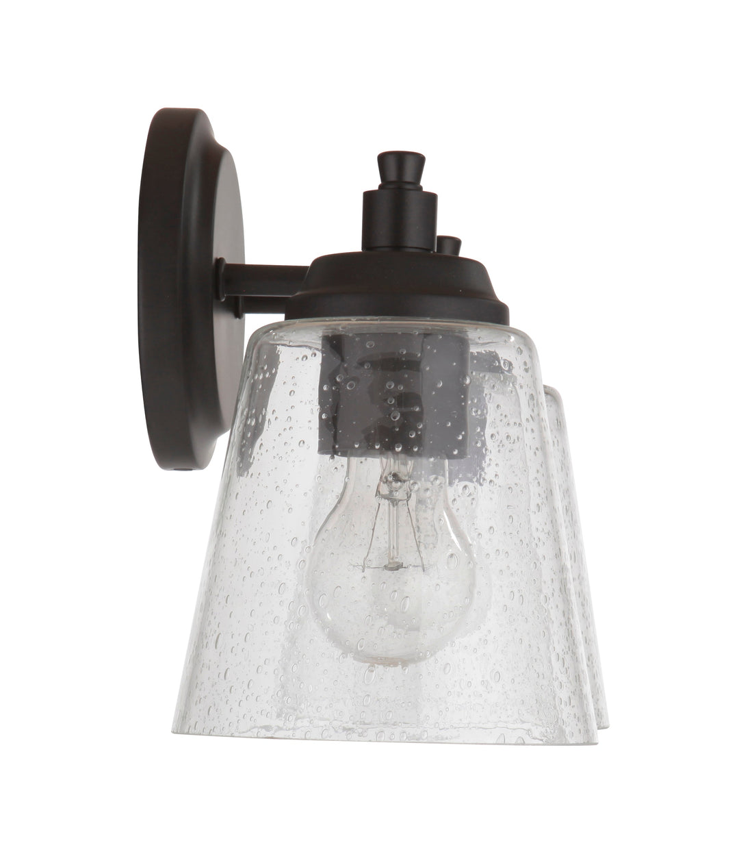 ##Antique Hardware## Tyler 2 Light Vanity in Flat Black