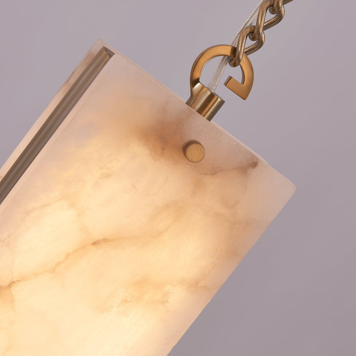 Vertical Five Drop LED Pendant Pendant Kalco