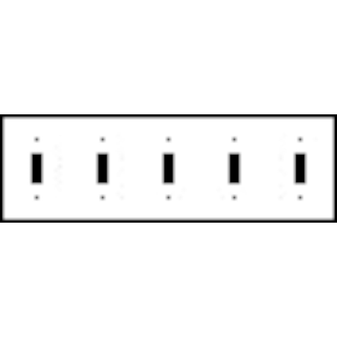 Bamboo Style Wall Plate (Antique Copper Finish)