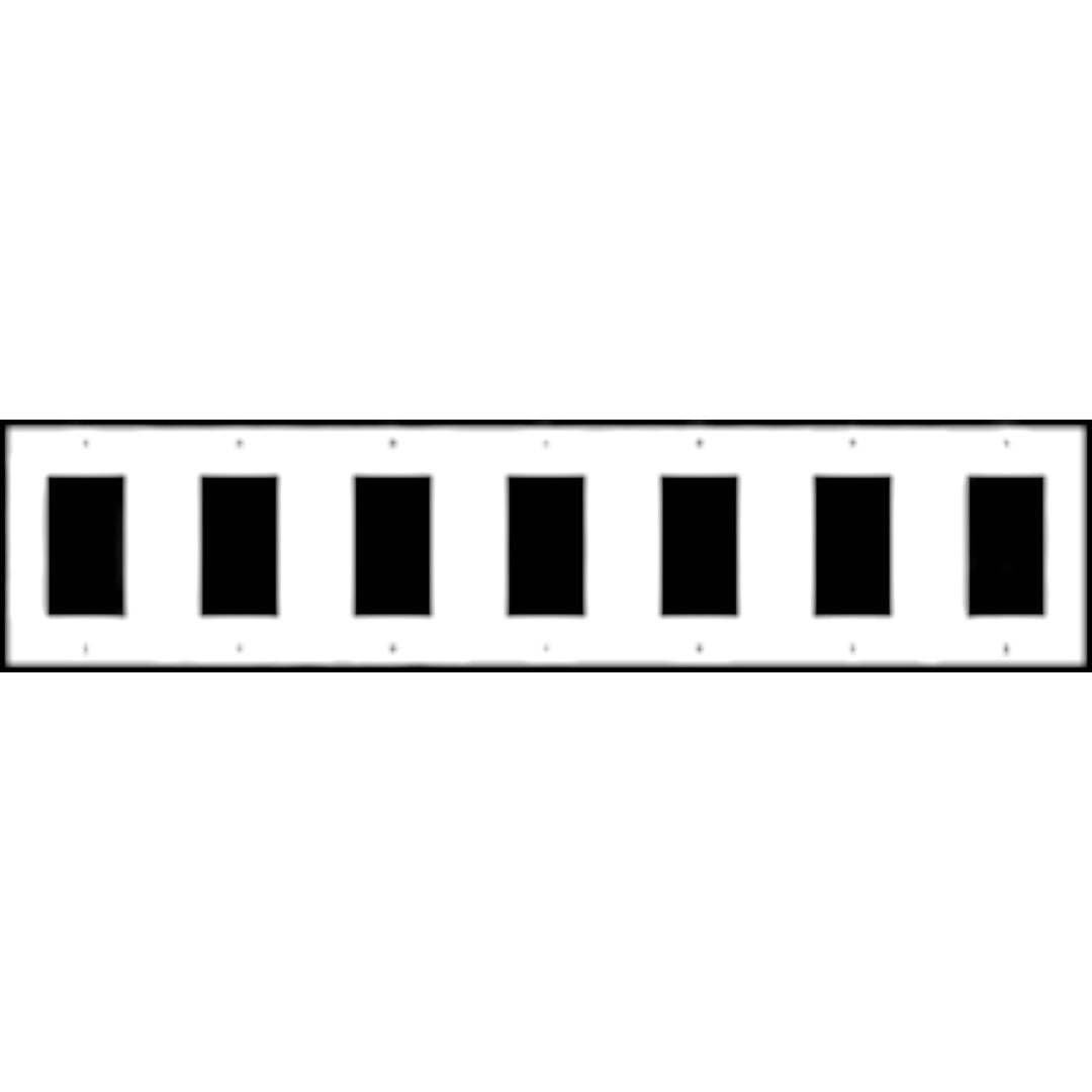 Oak Leaf Style Wall Plate (Rust Finish)