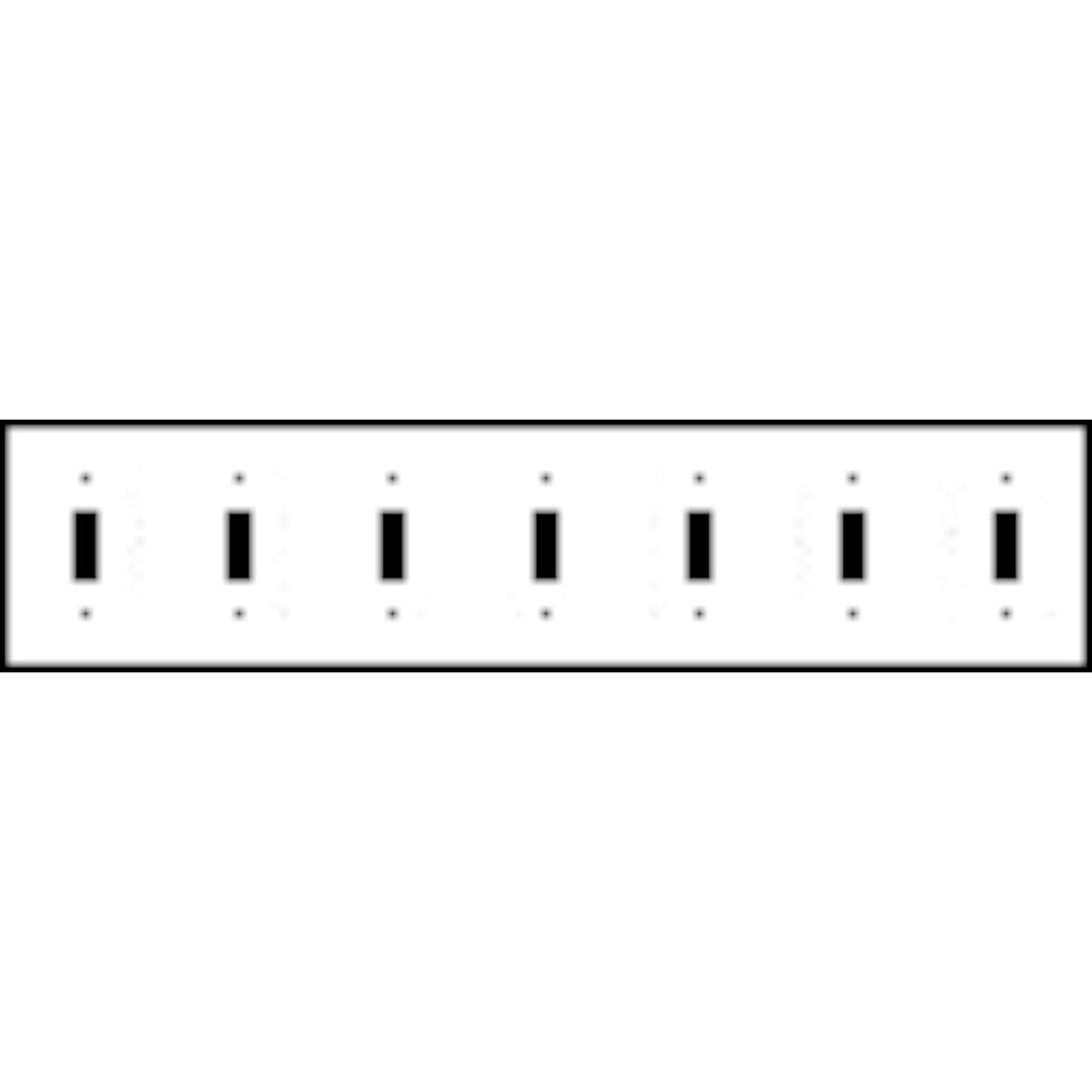 Bamboo Style Wall Plate (Oil Rubbed Bronze Finish)