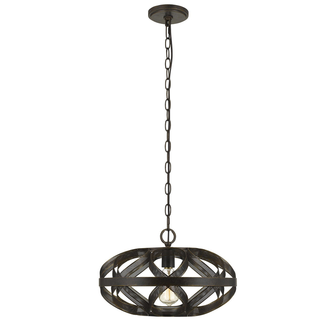 60W ALMA METAL MESH PENDANT FIXTURE (EDISON BULB NOT INCLUDED) Cal Lighting