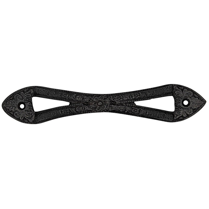 6 Inch (4 3/5 Inch C-C) Floral Style Cabinet or Furniture Pull Handle COPPER MOUNTAIN HARDWARE