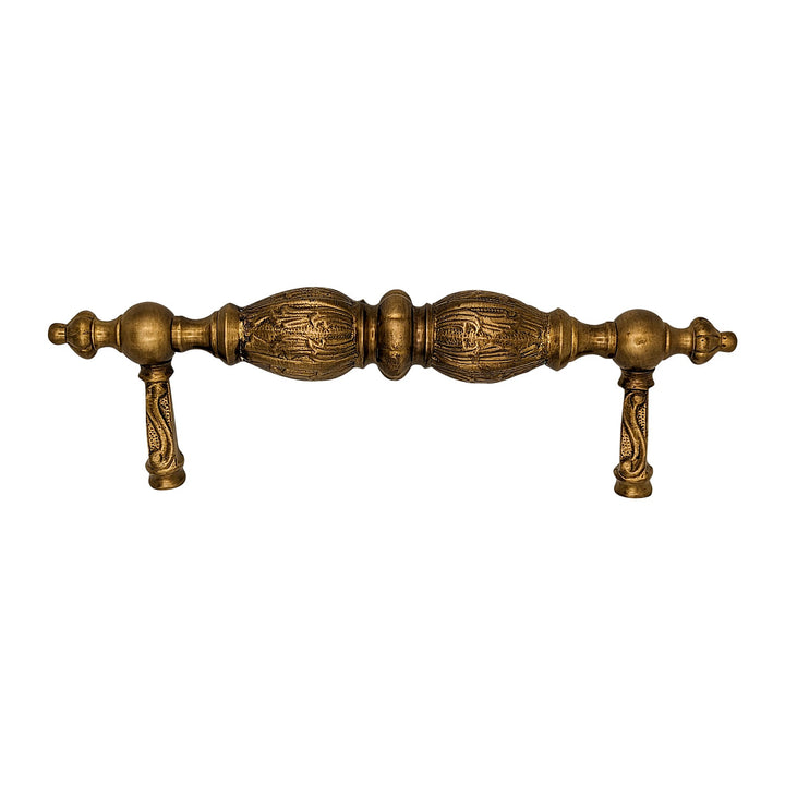 10 Inch Solid Brass Large Victorian Cabinet & Furniture Pull COPPER MOUNTAIN HARDWARE