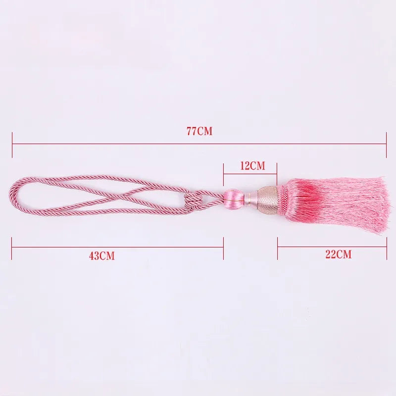 Luxury Multicolor Decorative Curtain Tiebacks (Several Colors Available) COPPER MOUNTAIN HARDWARE