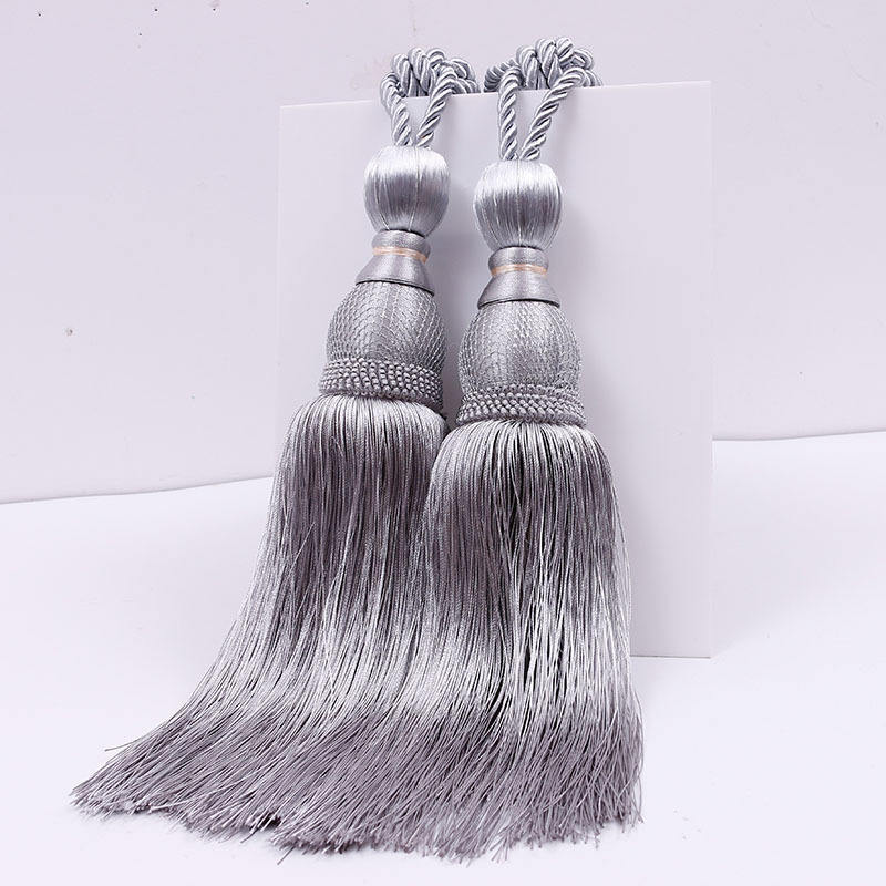 Luxury Multicolor Decorative Curtain Tiebacks (Several Colors Available) COPPER MOUNTAIN HARDWARE