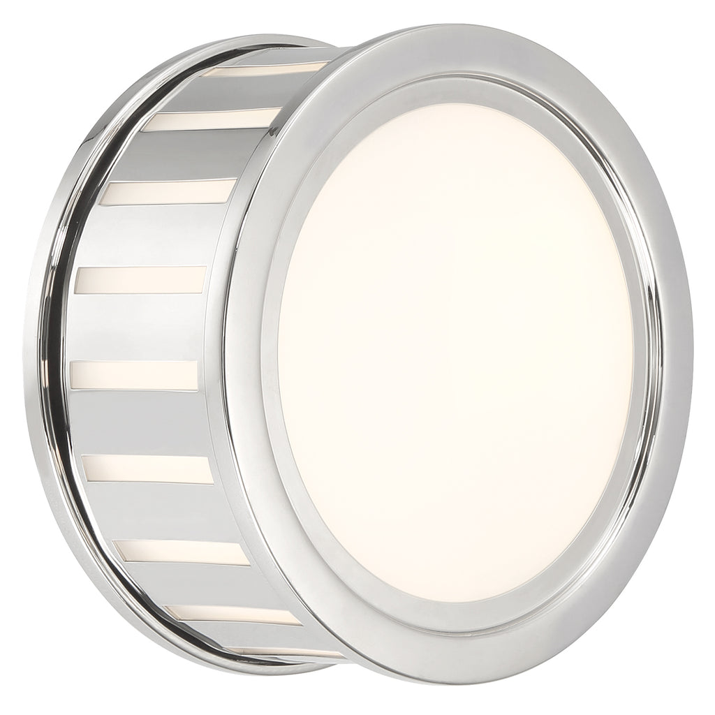 Crystorama Crystorama Kendal 2 Light Polished Nickel Sconce 
