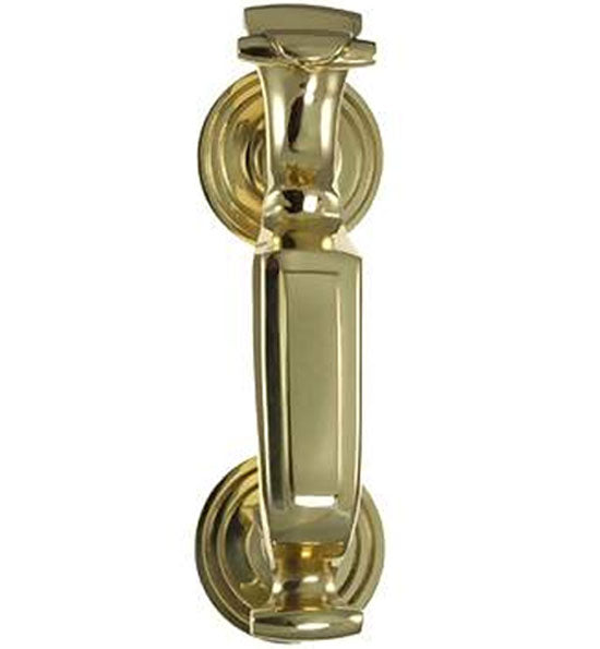 COPPER MOUNTAIN HARDWARE 8 Inch Tall Traditional Doctor's Door Knocker in Several Finishes