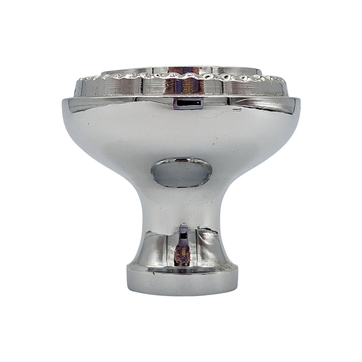 COPPER MOUNTAIN HARDWARE Solid Brass Victorian Beaded Round Cabinet & Furniture Knob