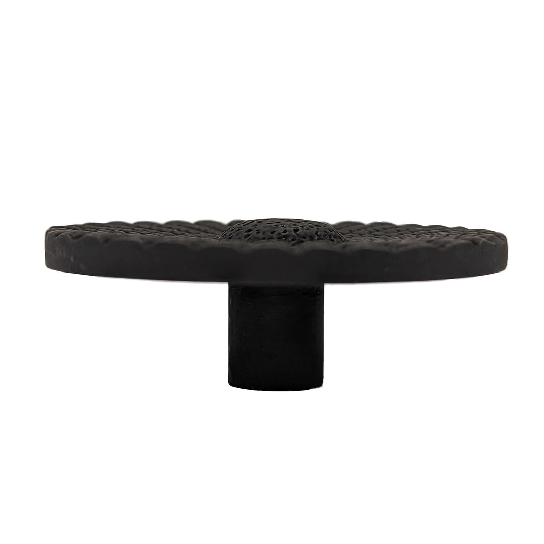 COPPER MOUNTAIN HARDWARE Solid Brass Art Deco Style Round Cabinet & Furniture Knob