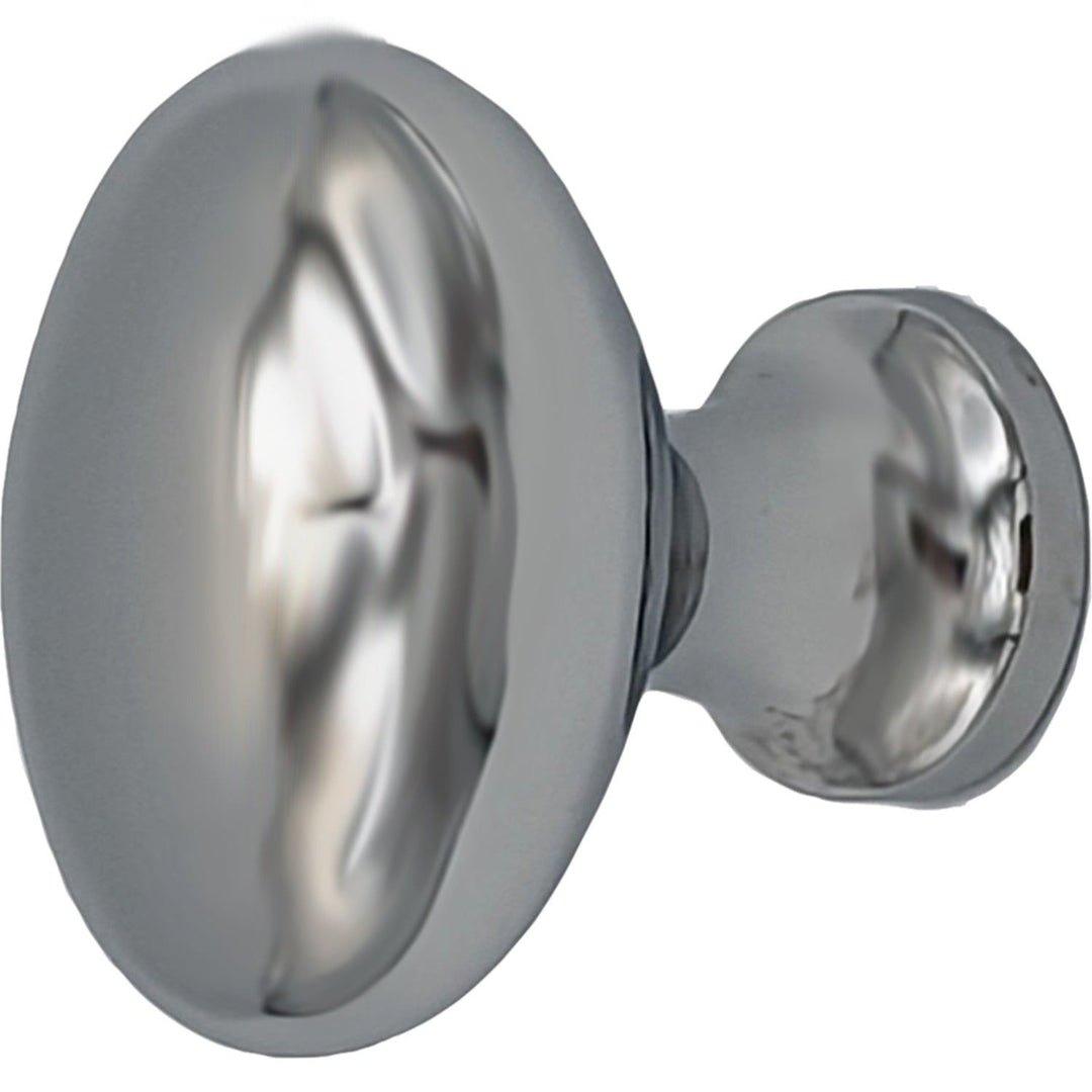 COPPER MOUNTAIN HARDWARE Solid Brass Traditional Egg Shaped Cabinet & Furniture Knob