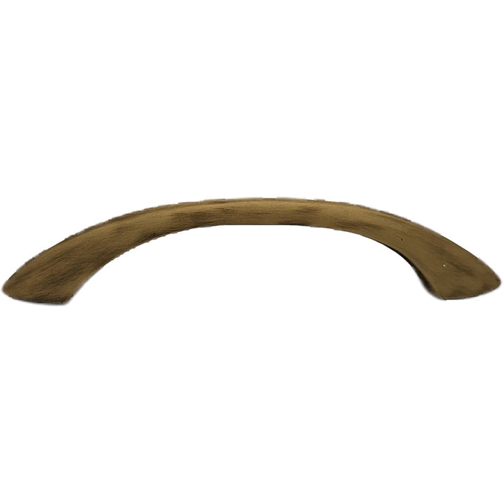 5 Inch Overall (4 Inch c-c) Traditional Solid Brass Pull COPPER MOUNTAIN HARDWARE
