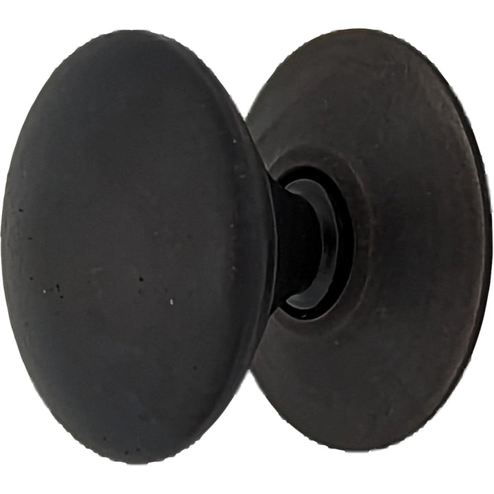 1 Inch Traditional Solid Brass Round Cabinet & Furniture Knob COPPER MOUNTAIN HARDWARE