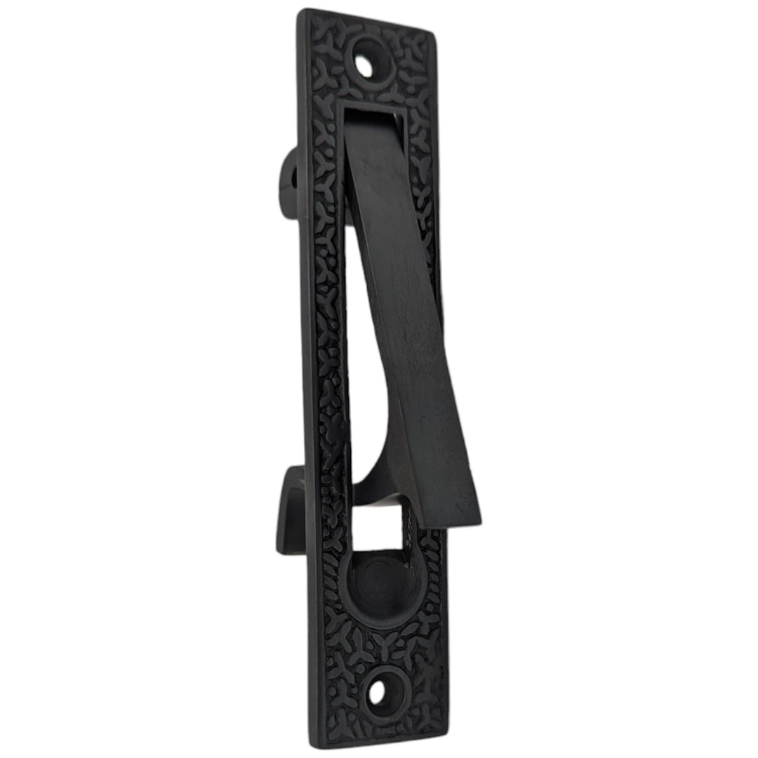 COPPER MOUNTAIN HARDWARE 5 Inch Solid Brass Rice Pattern Edge Pull in Several Finishes