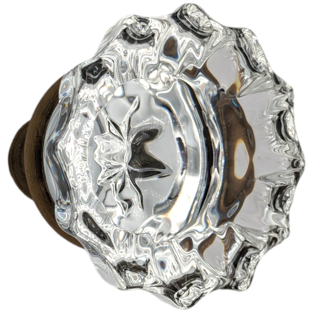 Fluted Crystal Spare Knob Set (Several Finishes Available) COPPER MOUNTAIN HARDWARE