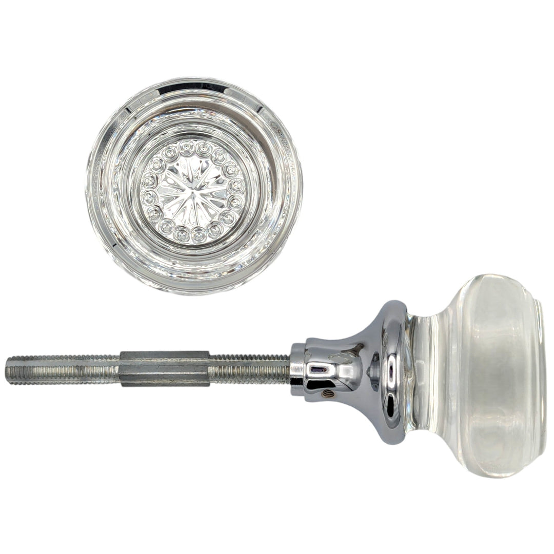 Round Crystal Spare Door Knob Set (Several Finishes Available) COPPER MOUNTAIN HARDWARE