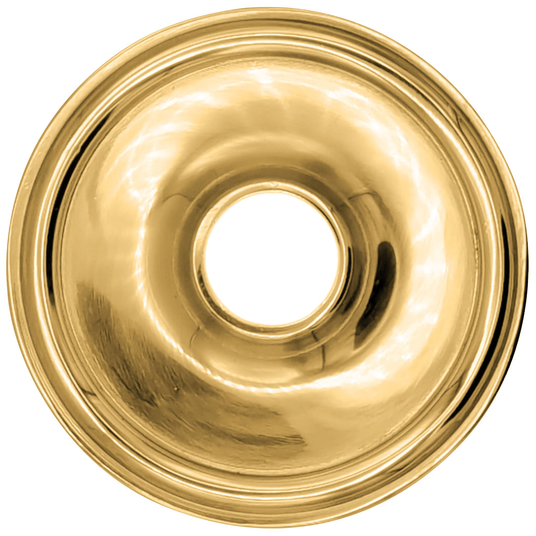 Traditional Style Solid Brass Rosette Plates (Several Finishes Available) COPPER MOUNTAIN HARDWARE