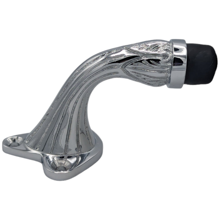 COPPER MOUNTAIN HARDWARE 3 Inch Solid Brass Floor Mounted Bumper Door Stop in Several Finishes