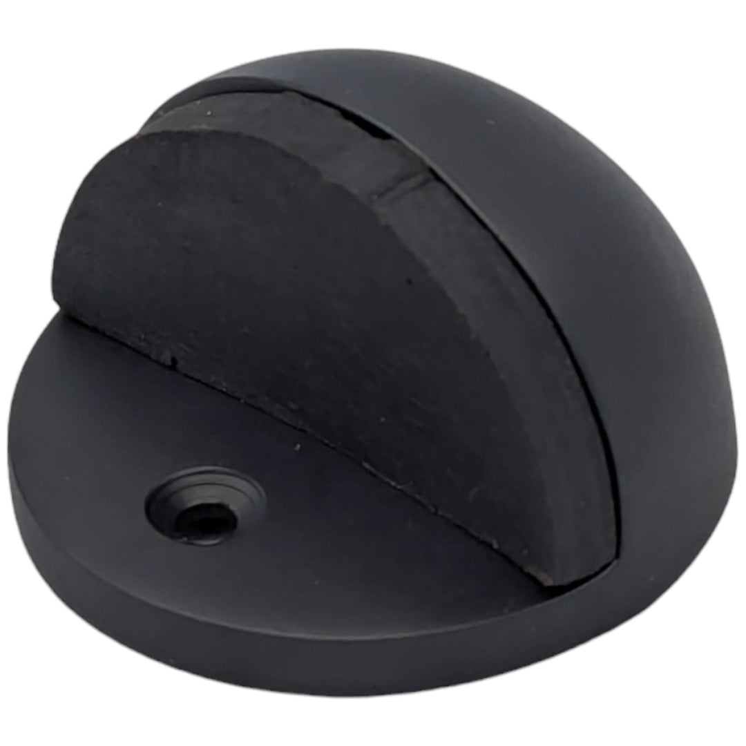 Low Profile Brass Floor Mounted Door Stop (Several Finishes Available) COPPER MOUNTAIN HARDWARE
