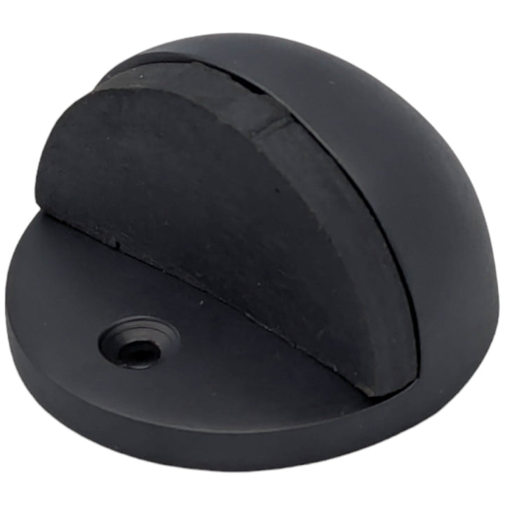 Low Profile Brass Floor Mounted Door Stop (Several Finishes Available) COPPER MOUNTAIN HARDWARE