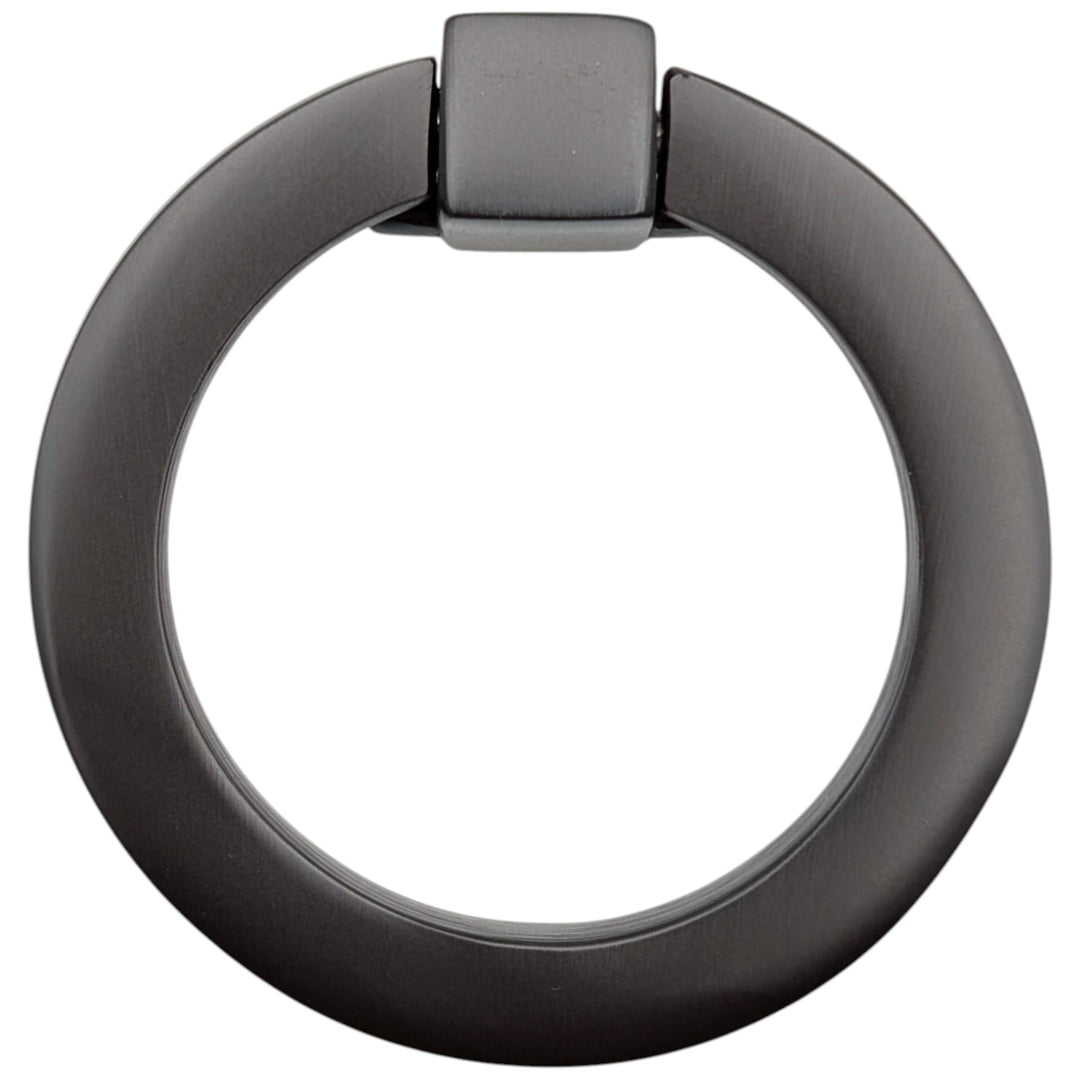 3 Inch Mission Style Solid Brass Drawer Ring Pull (Several Finishes Available)