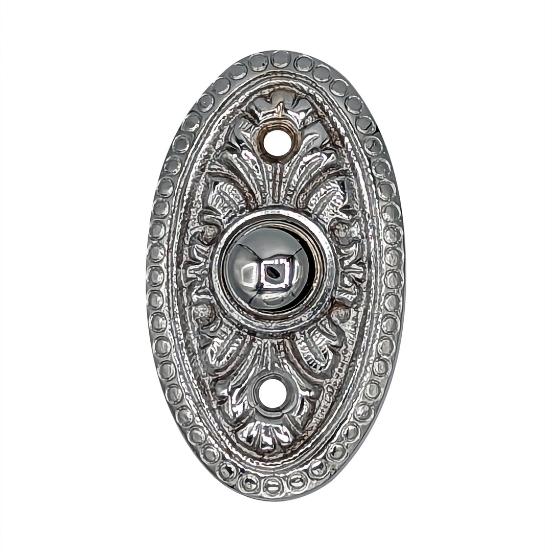 Brass Doorbell Push Button Avalon Style COPPER MOUNTAIN HARDWARE