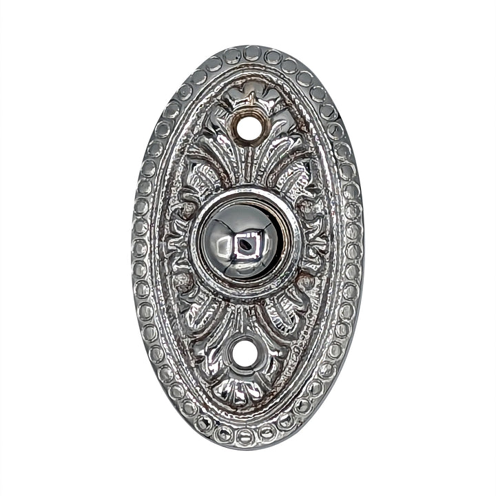 Brass Doorbell Push Button Avalon Style COPPER MOUNTAIN HARDWARE