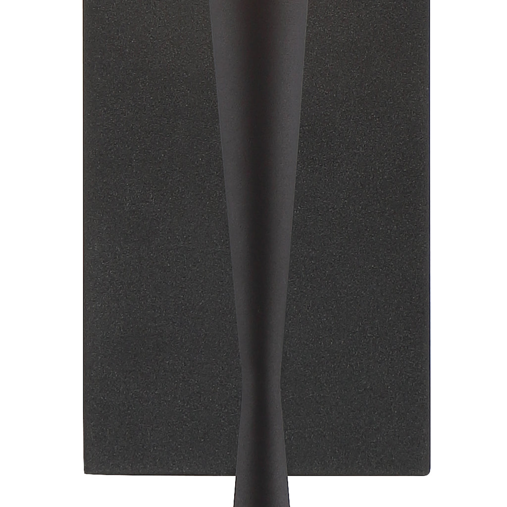 Crystorama Crystorama Trenton 1 Light Black Forged Sconce