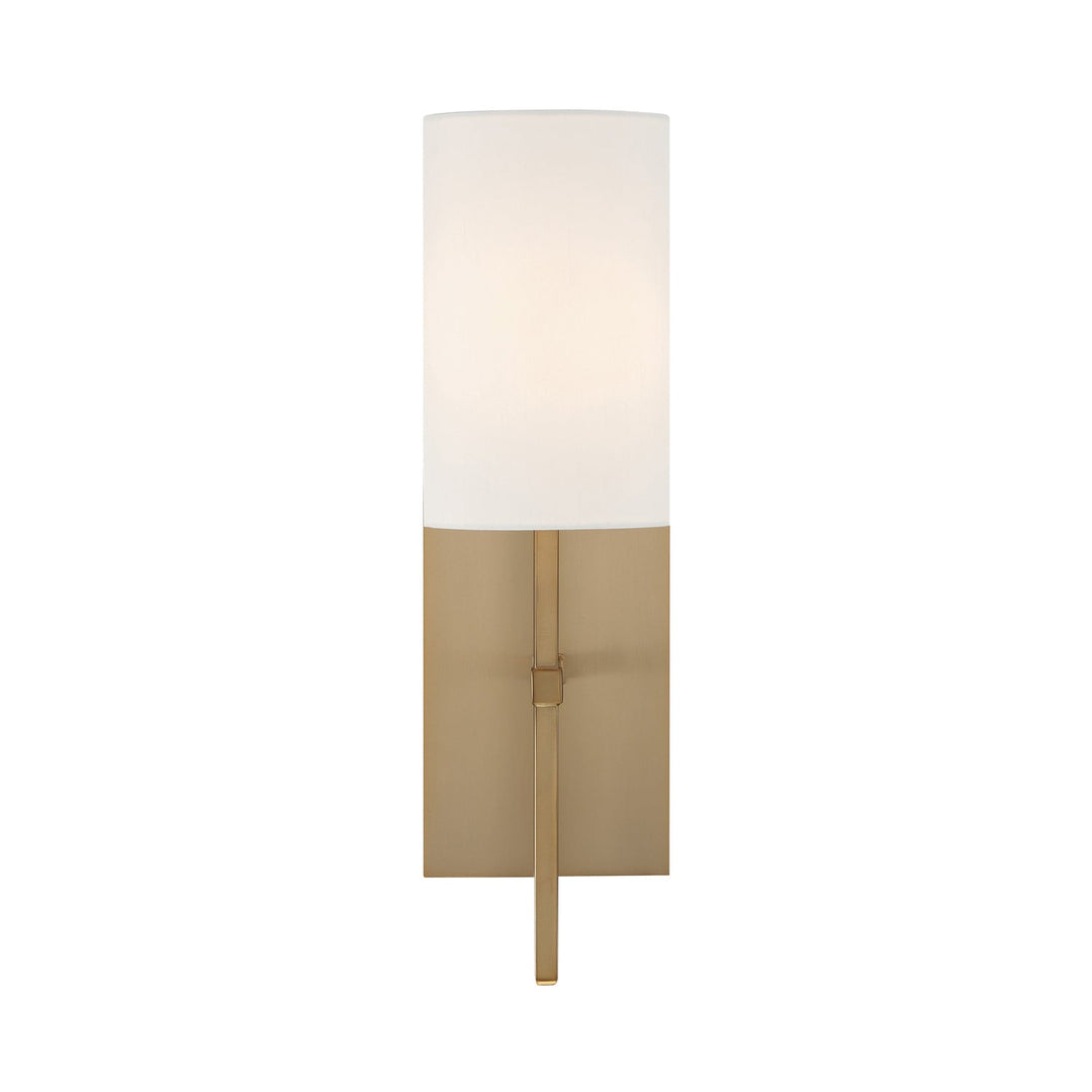 Crystorama Crystorama Veronica 1 Light Aged Brass Sconce