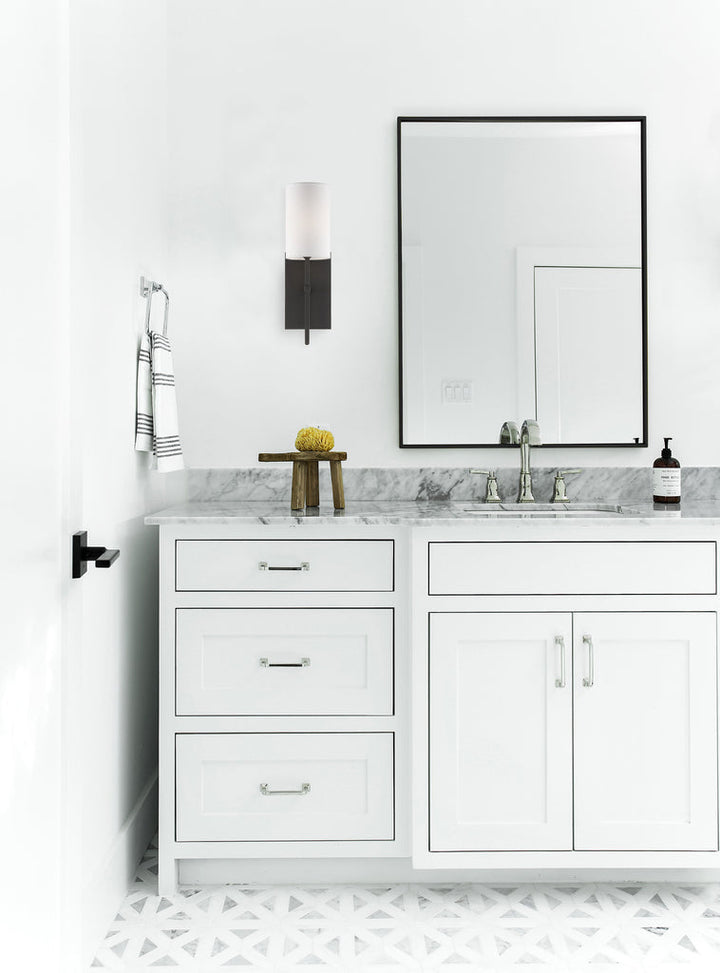 Crystorama Crystorama Veronica 1 Light Black Forged Sconce