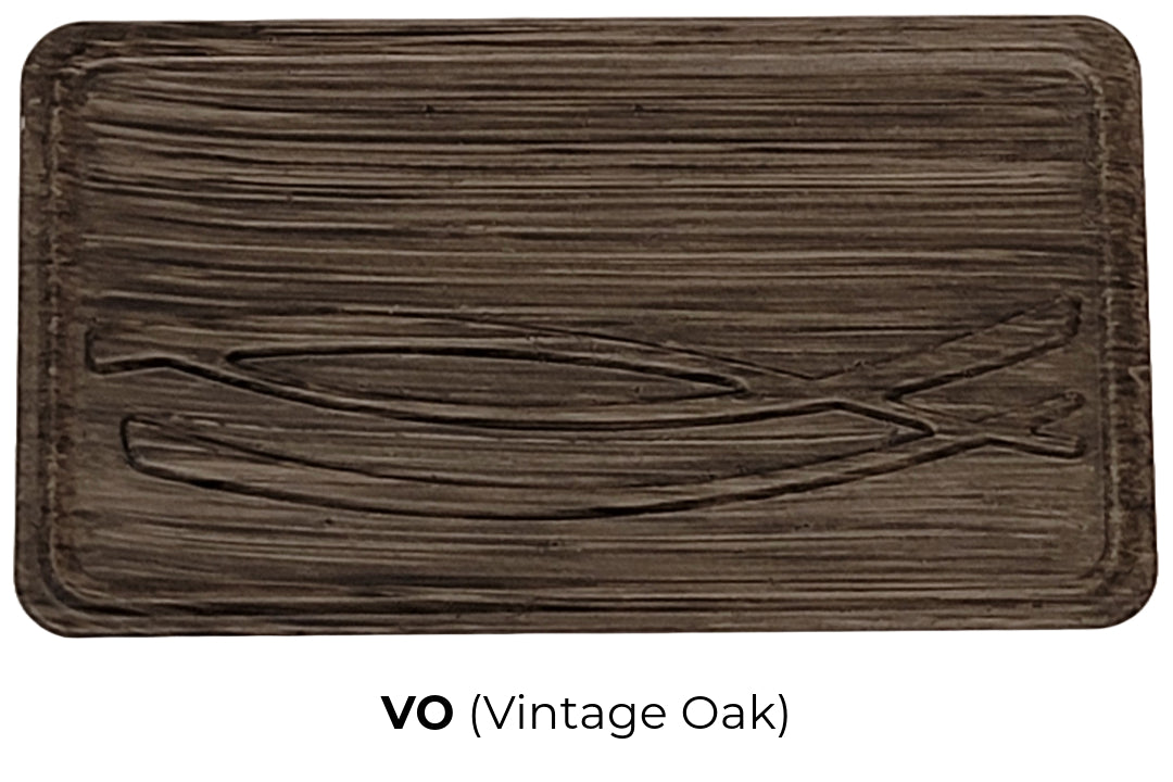 18 Inch down Rod Vintage Oak Wind River