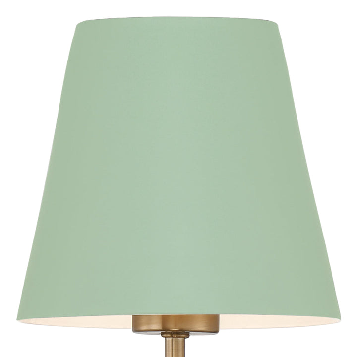 Crystorama Crystorama Xavier 2 Light Vibrant Gold + Green Chandelier