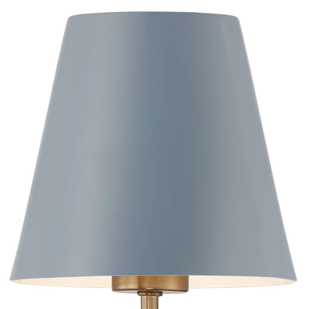 Crystorama Crystorama Xavier 4 Light Vibrant Gold + Blue Chandelier
