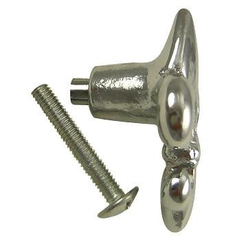 1 5/8 Inch Fleur de Lis Cabinet & Furniture Knob